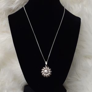 925 Necklace with Sun pendant